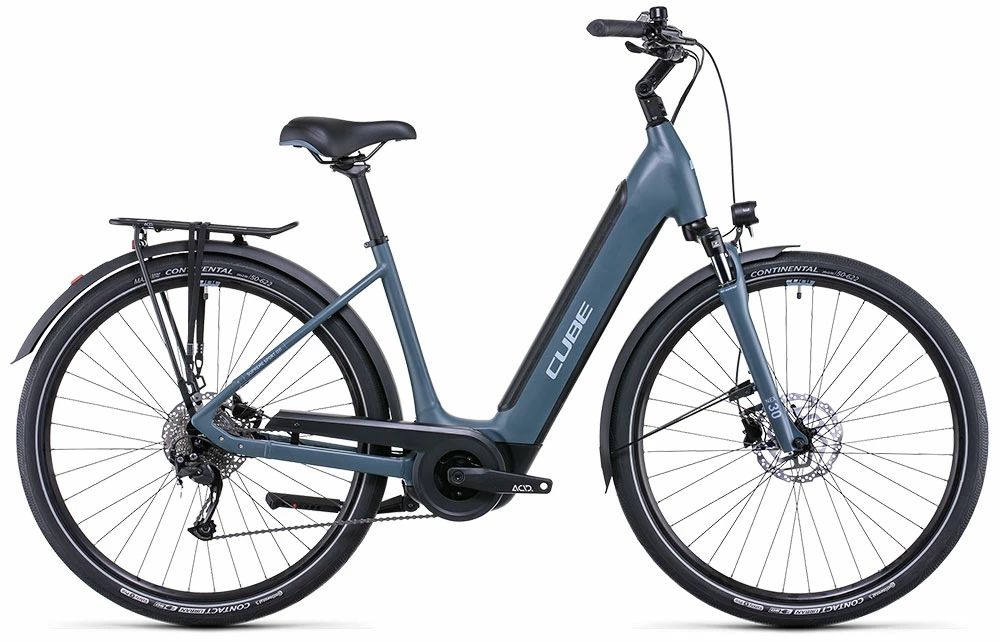 Cube Supreme Sport Hybrid ONE 500 Easy Entry Greyblue´n´blue