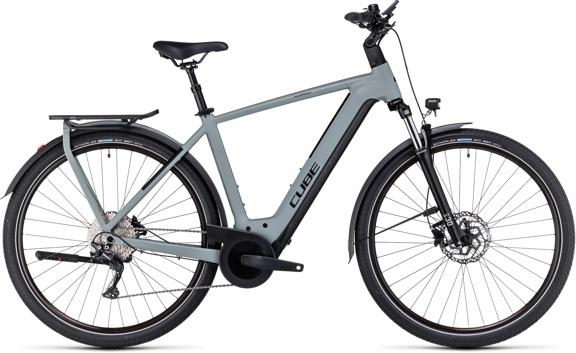 Cube Kathmandu Hybrid ONE 750 Swampgrey´n´black