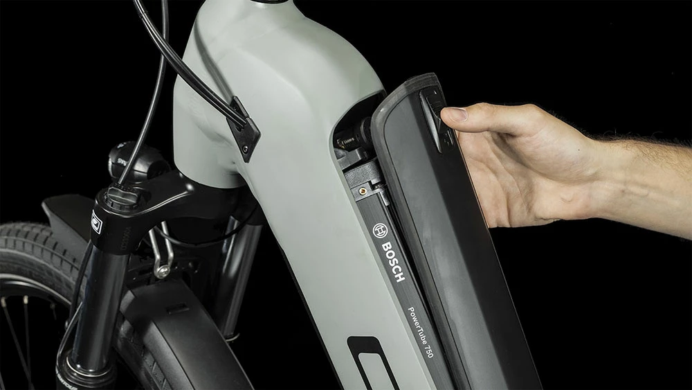 Cube Kathmandu Hybrid ONE 750 Easy Entry Swampgrey´n´black – Image 5