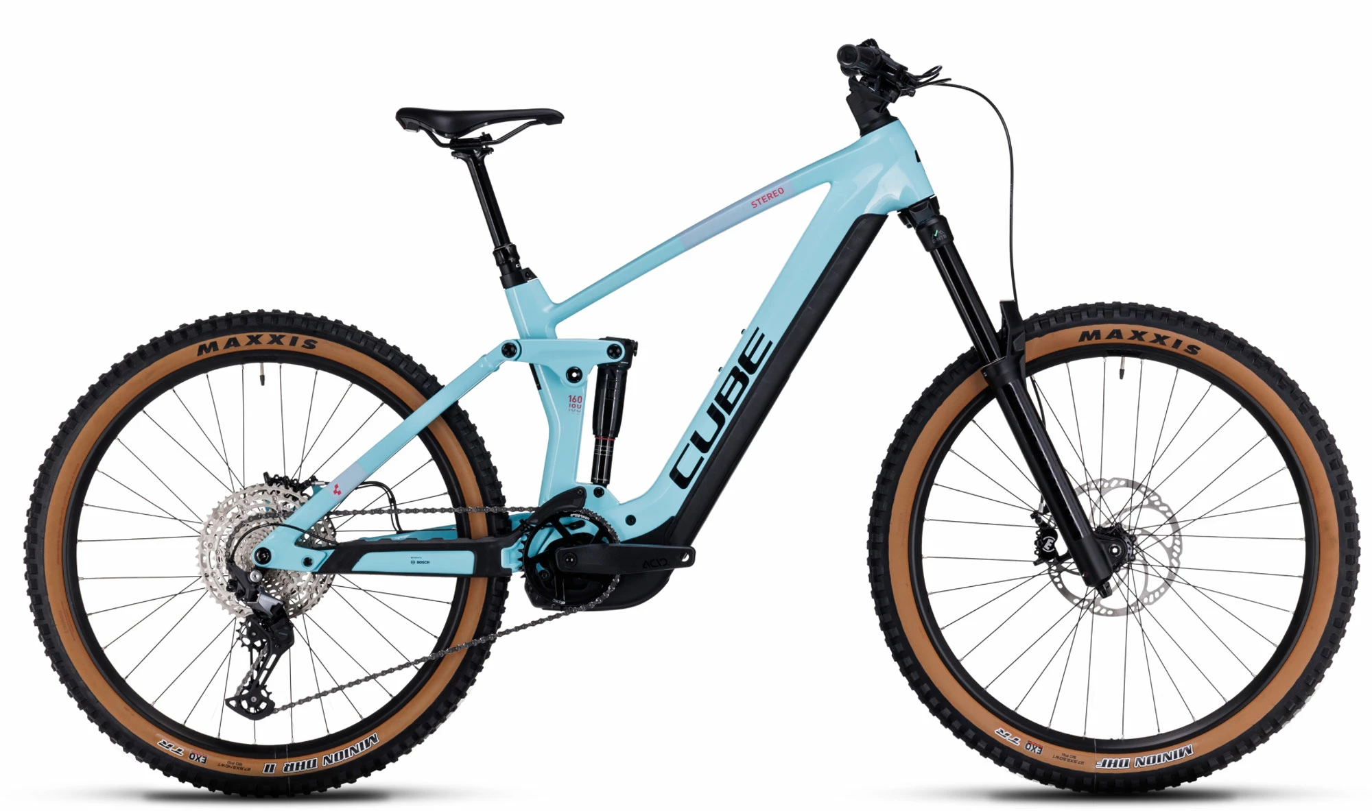 Cube Stereo Hybrid 160 HPC Race 750 27.5 Iceblue´n´black