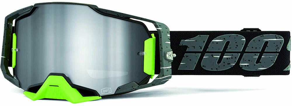 100% Armega (Mirrow Lens) Antibia - Goggle