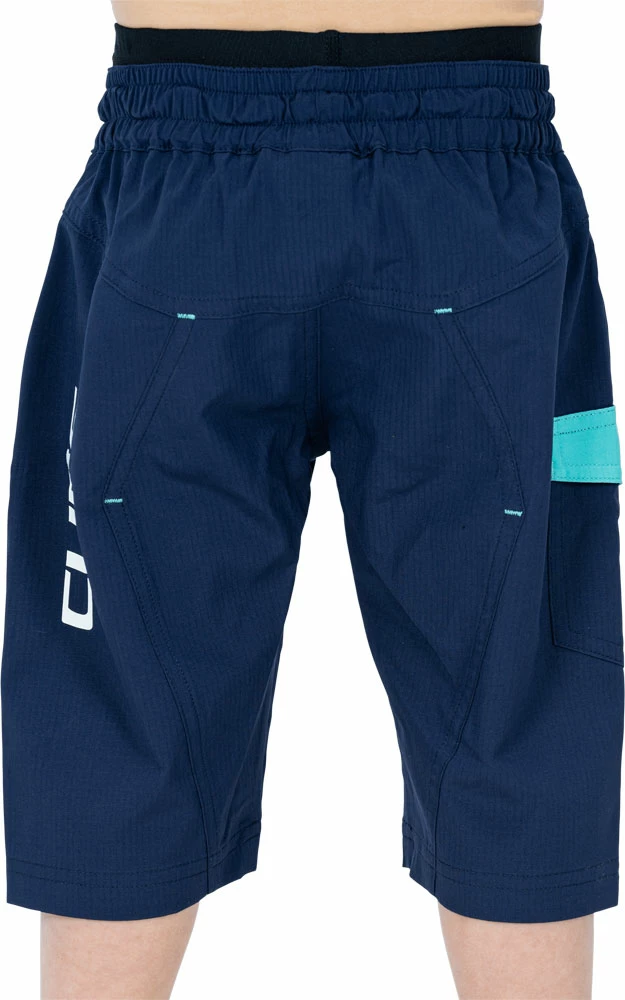 Cube Junior Baggy - Kid's MTB Shorts With Liner Shorts – Image 3