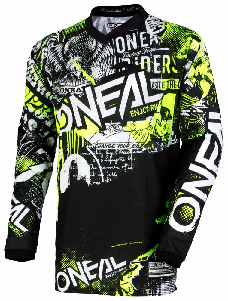 O'Neal Element Youth ATTACK - Maillot à Manches Longues
