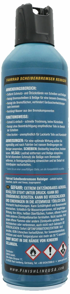 Finish Line Nettoyant Pour Disques De Frein 295ml (10oz) – Image 2