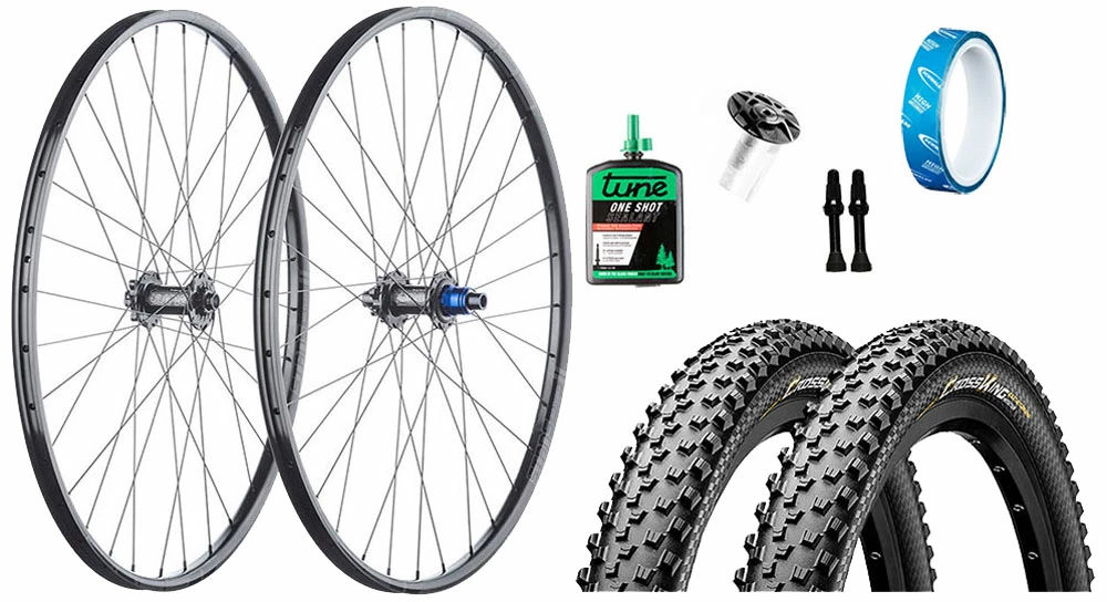 Tune Jeu De Roues Race 3.0 27,5" Disc Modèle Spécial, Y Compris Package Tubeless