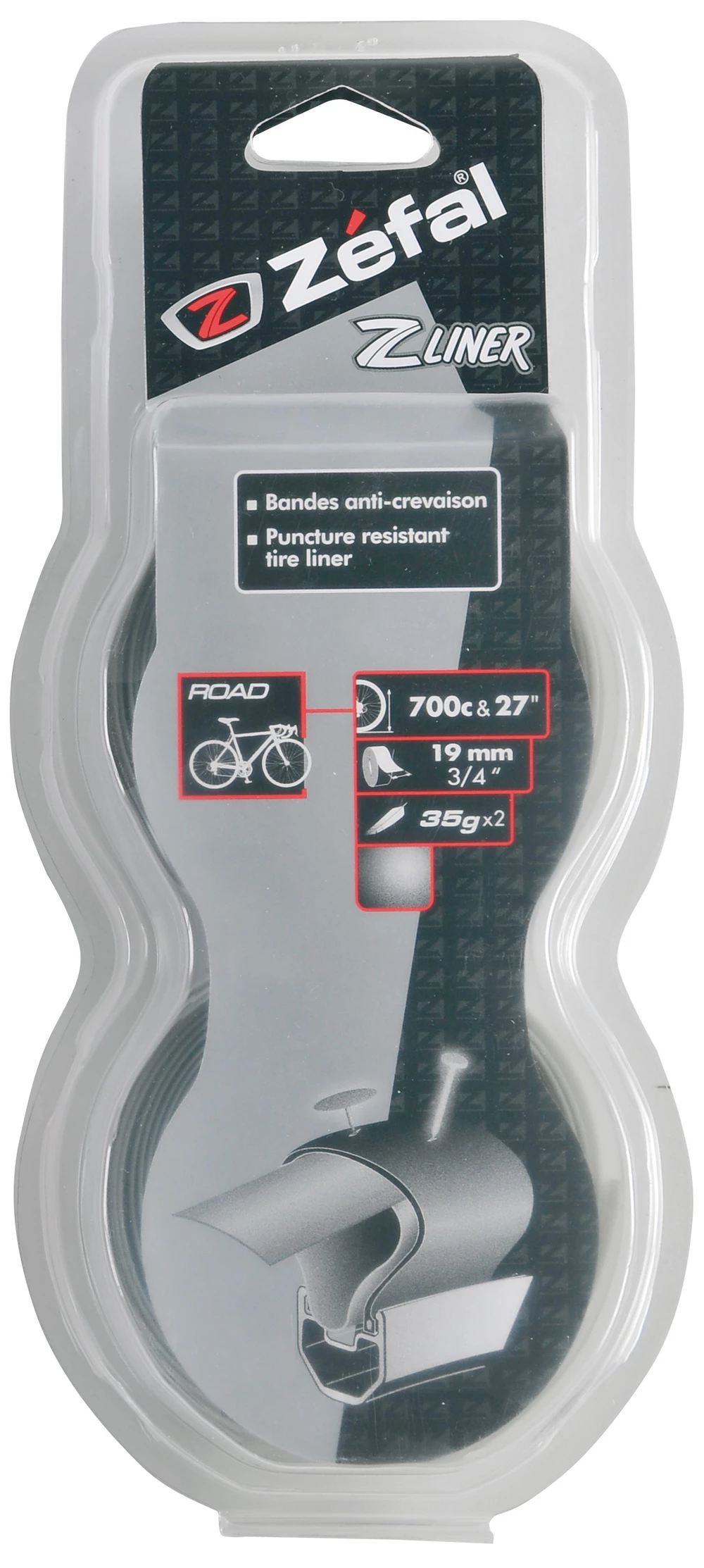 ZEFAL Z Liner Bande Anti-crevaison Road