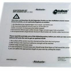Tubus Protection Foil - Set