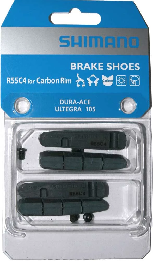 Shimano R55C4 V-Brake Pads For DURA ACE/ULTEGRA/105 (jantes En Carbone)