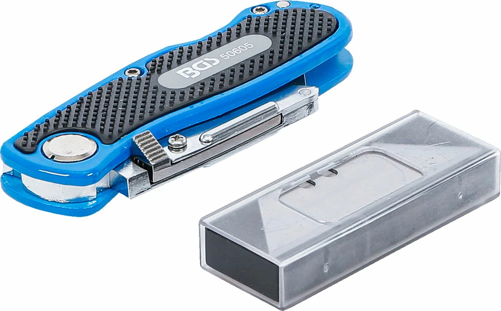BGS Technic Couteau Pliant Avec Lames De Rechange – Image 4