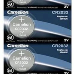 Camelion CR 2032 Piles Bouton Au Lithium (blister De 5)