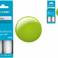 Cube Set De Stylos De Réparation De Peinture FLASH GREEN