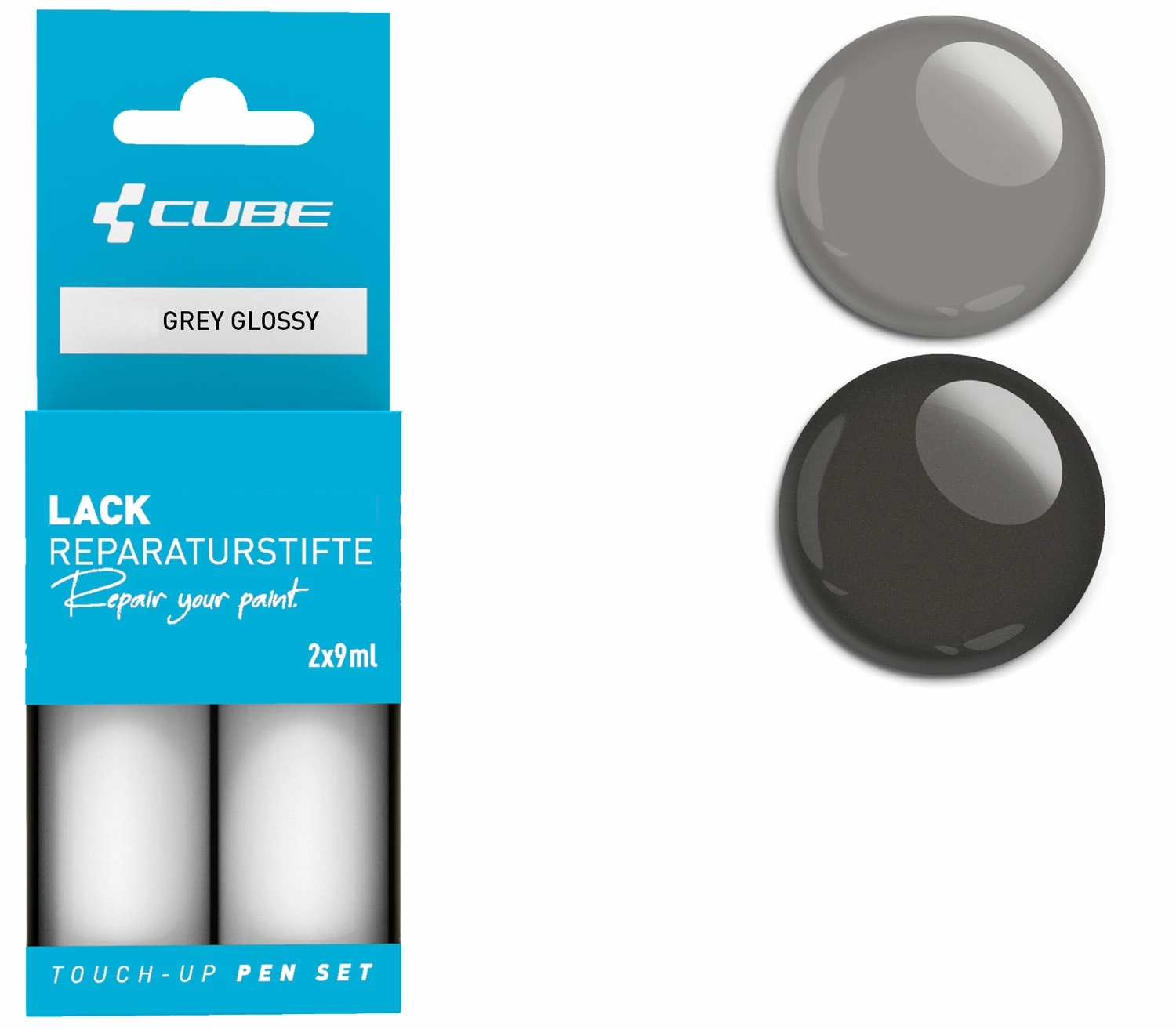 Cube Kit De Réparation De Peinture GREY Glossy