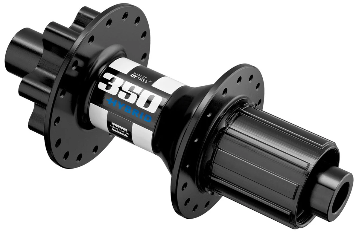 Dt-swiss 350 Classic MTB HYBRID Disc 6 Trous 12x142mm Moyeu Arrière