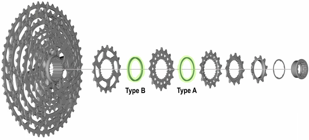 Shimano Bague D'espacement Pour CS-M8100/M7100 – Image 3