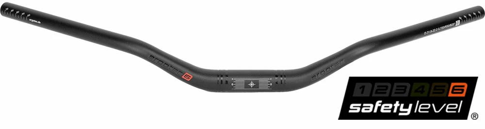 Ergotec Guidon Riser Bar 50 Comfort Bügel 31.8mm