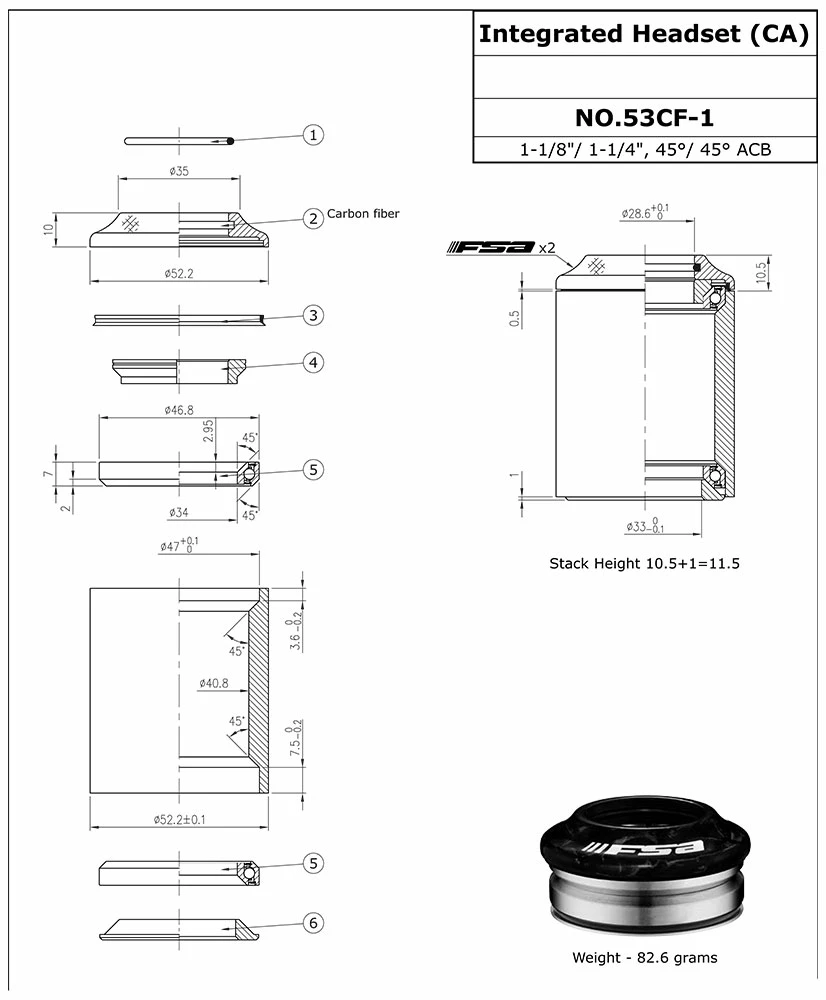 FSA NO.53 Jeu De Direction – Image 2
