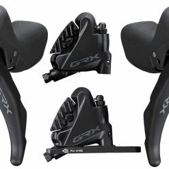 Shimano GRX ST-RX600+BR-RX400 Kit De Freins à Disque 2x11 Vitesses