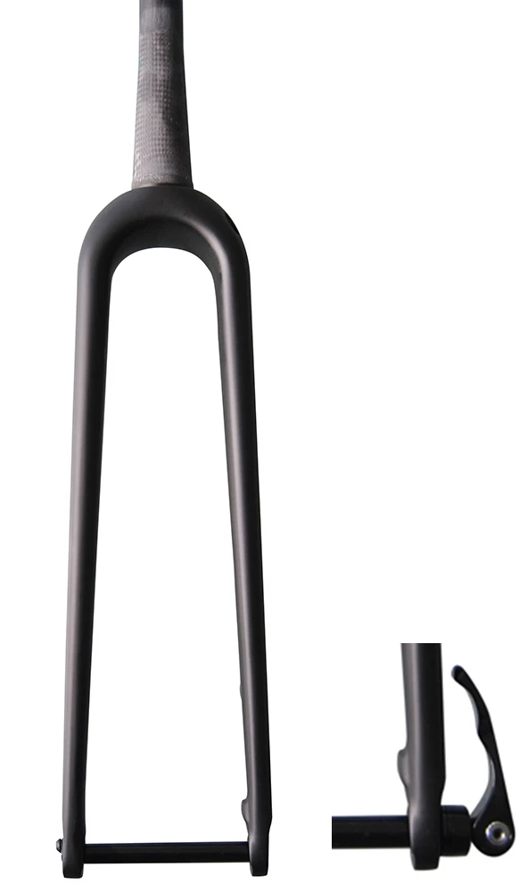 Moquai Fourche En Carbone Pour Le Gravier Avec Des Oeillets De Garde-boue