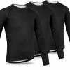 GripGrab Ride Thermal - Maillot De Corps Fonctionnel à Manches Longues (pack De 3)