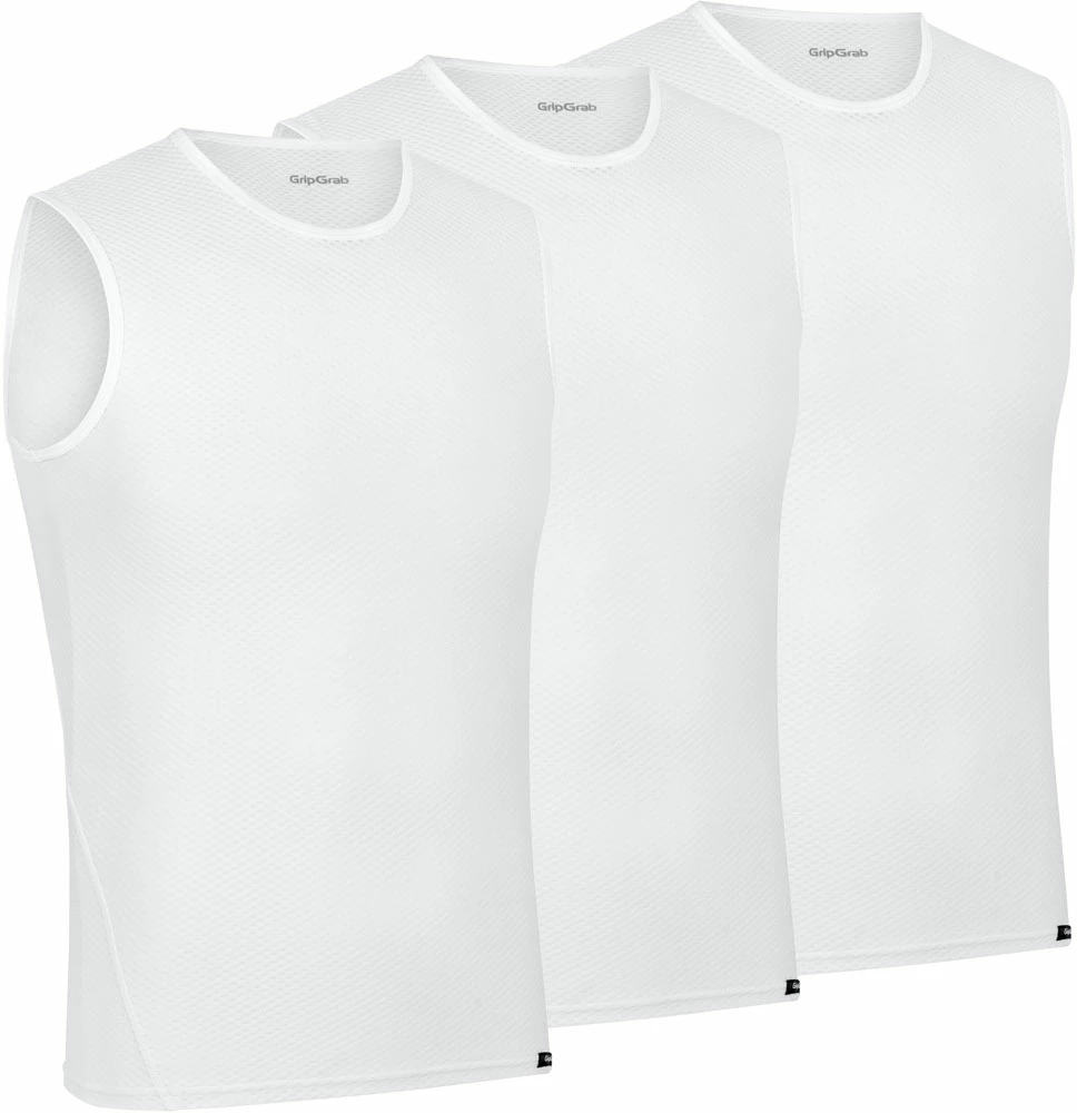 GripGrab Ultralight Mesh - Sleeveless Baselayer (3-pack)