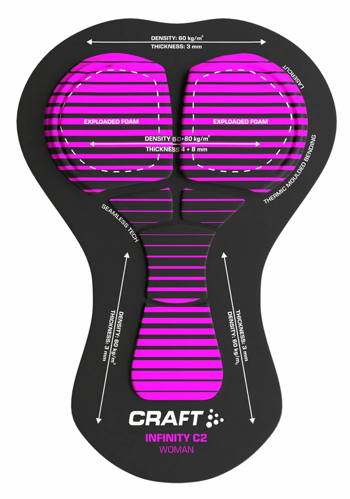 Craft ADV Endurance - Women's Bib Shorts With Pad – Image 2