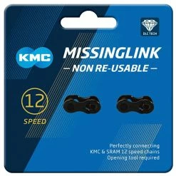 KMC Fermeture De Chaîne X12 DLC MissingLink