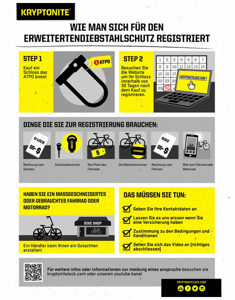 Kryptonite Antivol à Arceau KryptoLok® 2 Standard – Image 6