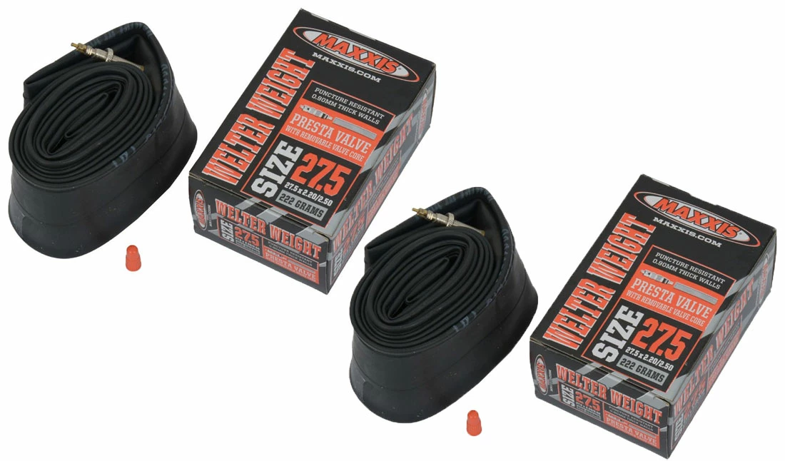 MAXXIS Minion DHF + HighRoller II + Chambre à Air MTB SV 36mm – Image 2