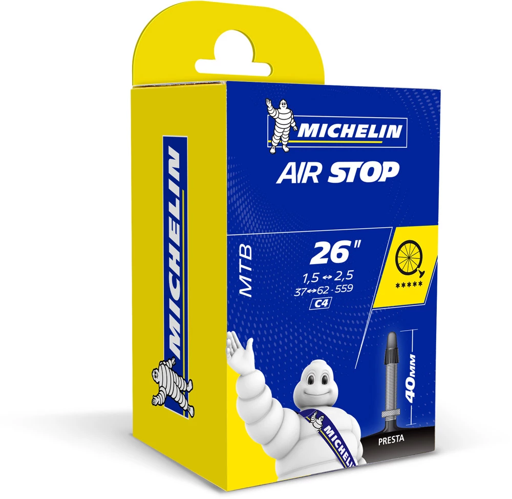 Michelin Airstop C4 Butyl 26" 37/62-559 Tube