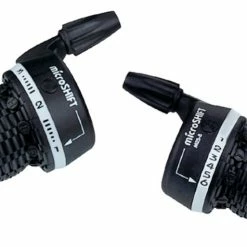 MICROSHIFT Set De Poignées Tournantes 3x6 Vitesses MS25-6