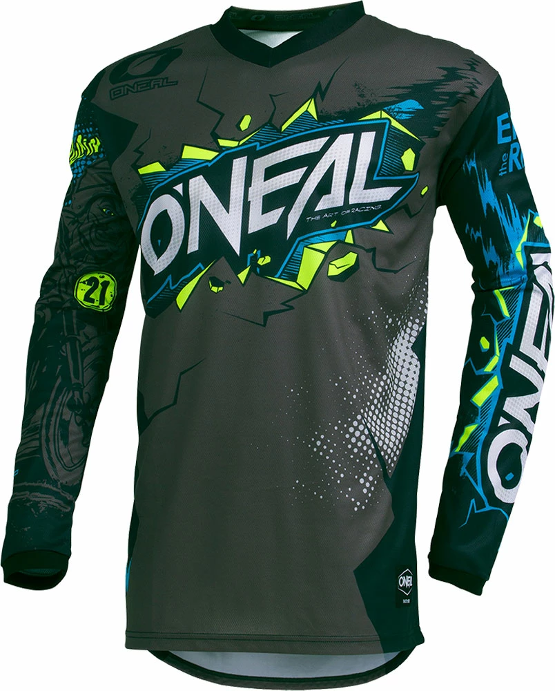 O'Neal Element Villain Youth - Kid's MTB Long Sleeve Jersey