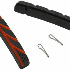 Quaxar Garnitures De Rechange Groove Cartridge 72mm Noir/rouge