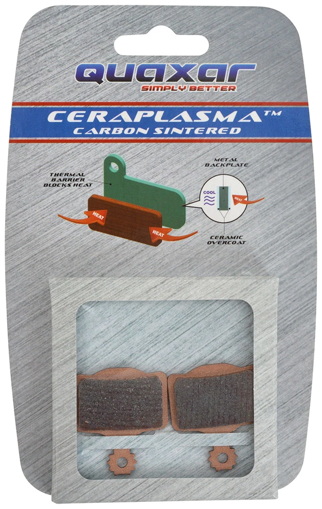 Quaxar Type 7.4 Metallic Disc Plaquettes Pour Magura MT2/4/6/8 – Image 2