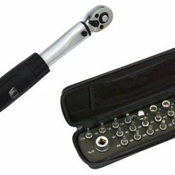 Radon Clé Dynamométrique Comp 1/4" 2-24 Nm + Jeu D'embouts