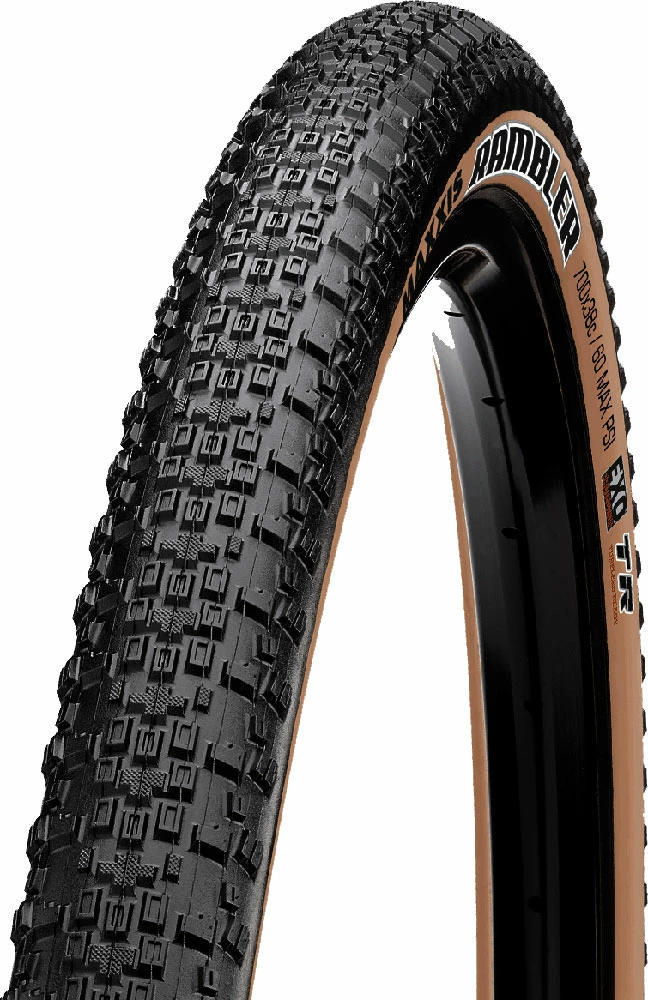 MAXXIS Rambler Tanwall 28" TR EXO Dual 60 Pneus Pliants