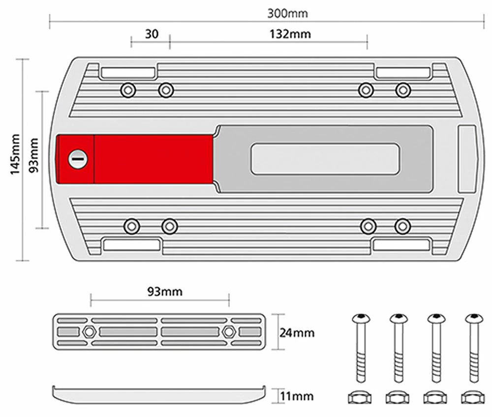 Rixen & Kaul - KLICKfix Adaptateur Pour Porte-bagages KLICKfix – Image 4