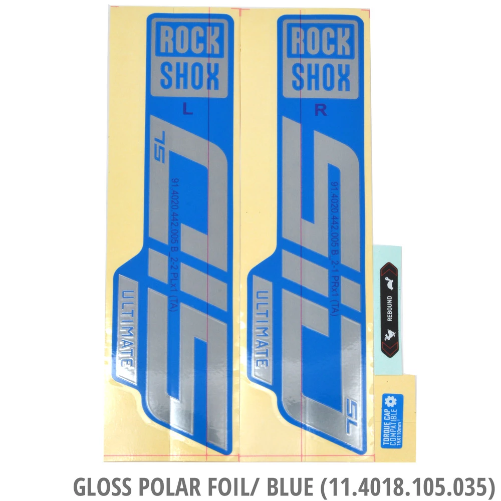 ROCKSHOX Set D'autocollants SID SL Ultimate – Image 2