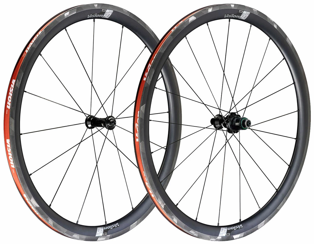 Vision SC 40 Clincher TLR Jeu De Roues Carbone – Image 2