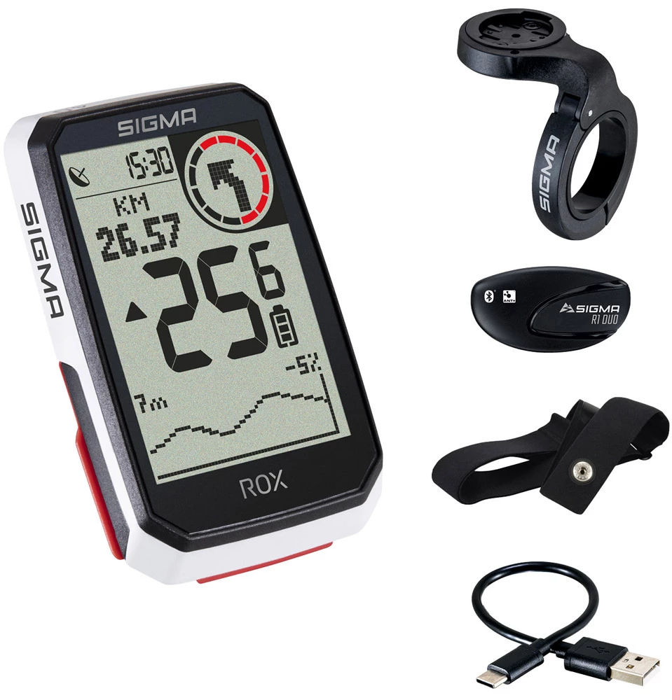 SIGMA ROX 4.0 Compteur Velo GPS HR Set – Image 5