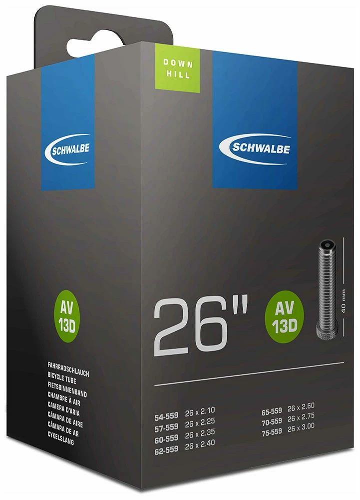 Schwalbe Chambre à Air AV 13D Pour 26" Downhill