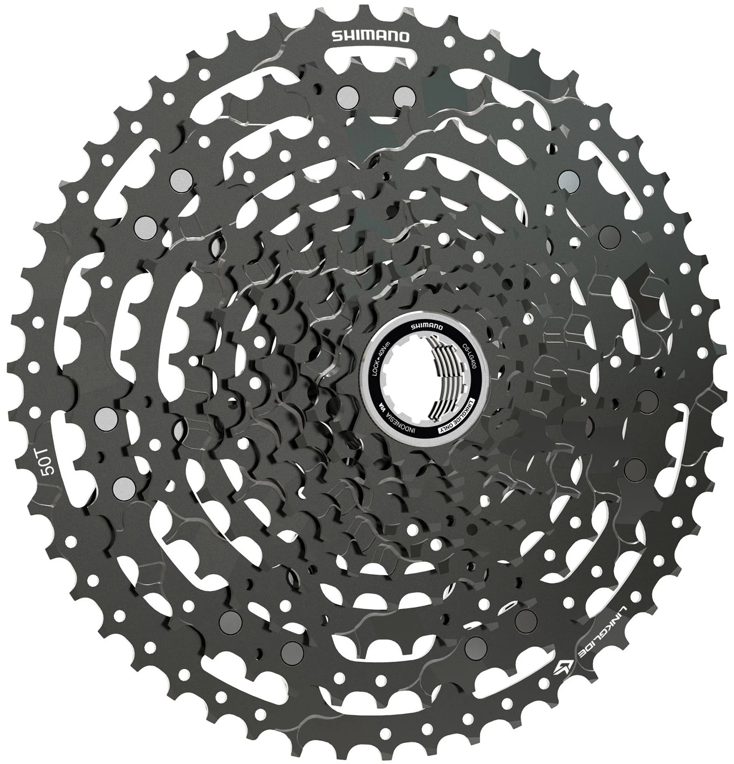 Shimano Cassette CS-LG400 11 Vitesses Linkglide – Image 2
