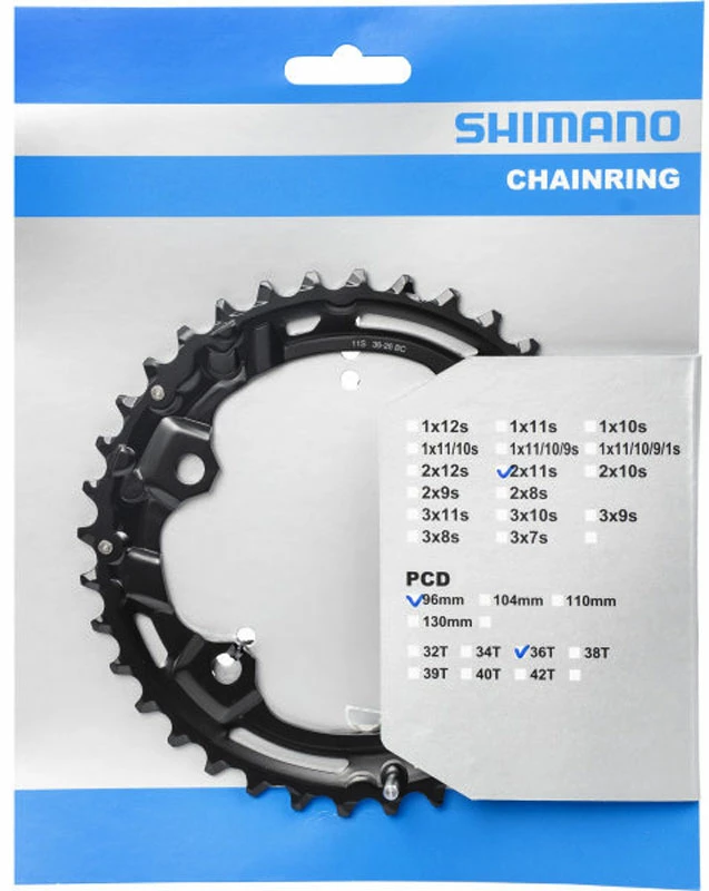 Shimano DEORE FC-M5100-2/M5100-B2 2x11 Vitesses Plateau – Image 5