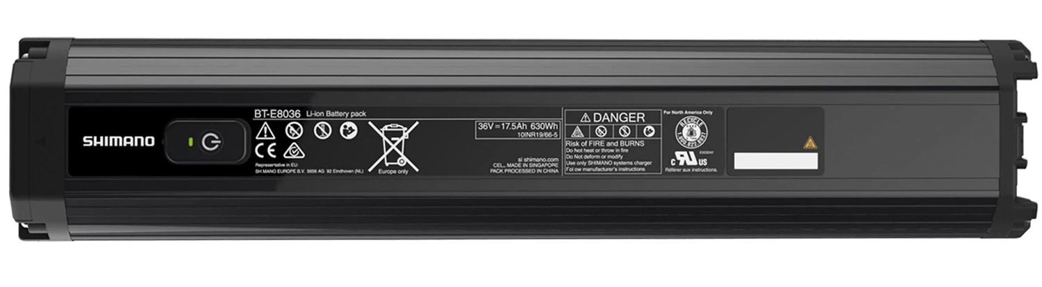 Shimano Batterie STEPS BT-E8036 630Wh Intégrée – Image 2