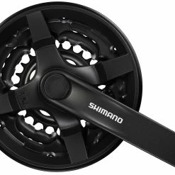 Shimano TOURNEY Junior FC-TY301 Manivelle Carrée 6/7/8 Vitesses 42/34/24