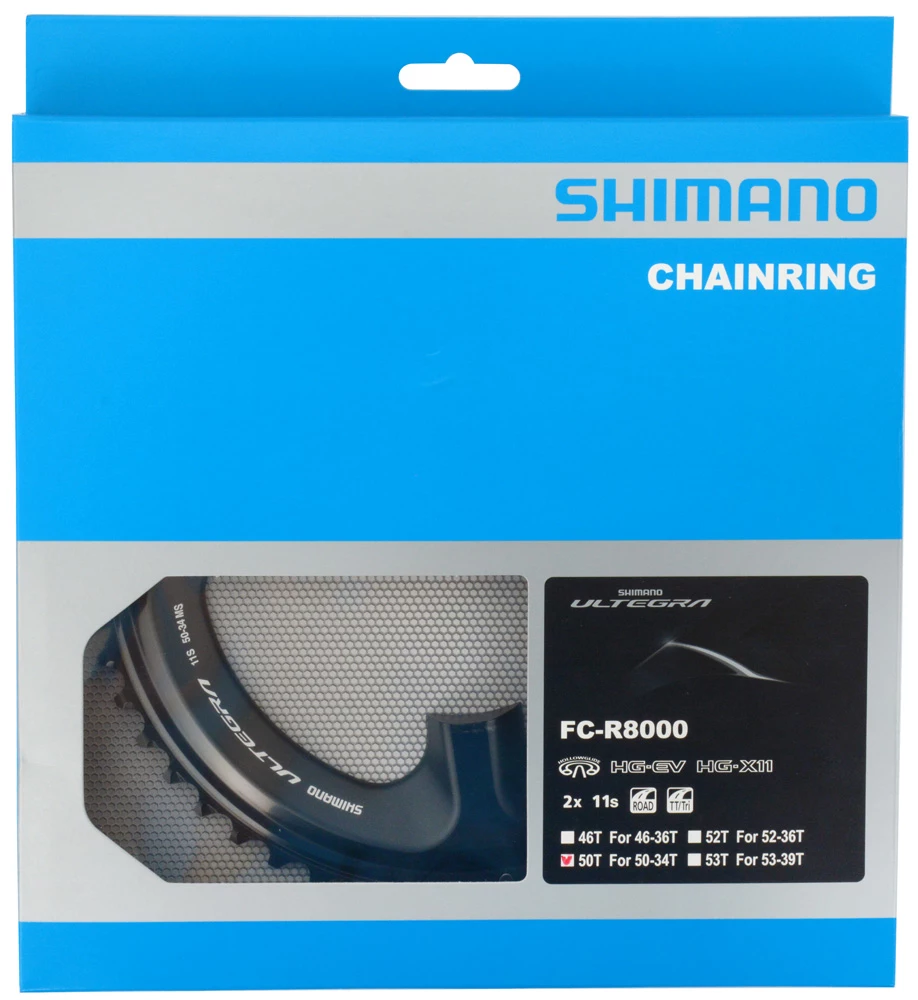 Shimano Plateau ULTEGRA Pour FC-R8000 50/34 Dents – Image 3