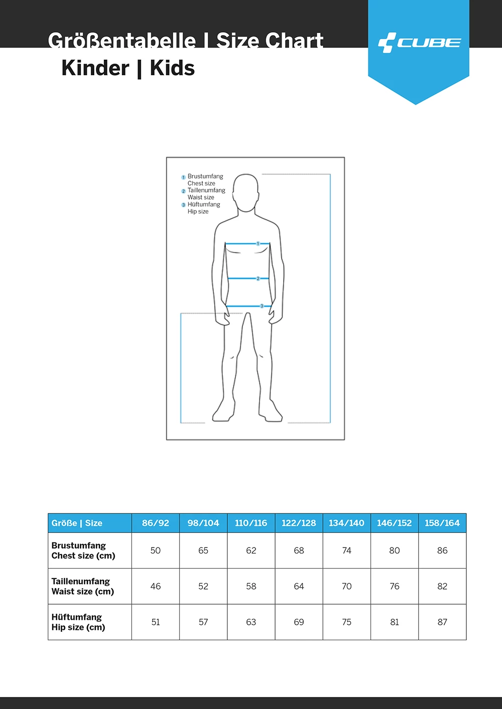Cube Junior X Actionteam - Kid's MTB Shorts – Image 4