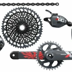 SRAM X01 Eagle DUB Groupe 12 Vitesses Boost 10-52 170mm + Tube Frame Strap
