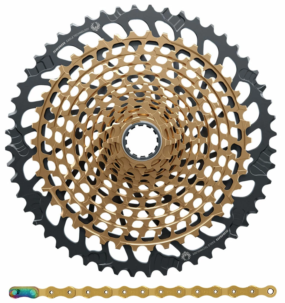 SRAM XX1 Eagle XG-1299 Cassette 10-52T+XX1 Eagle Chaîne 12-speed Kit D'usure