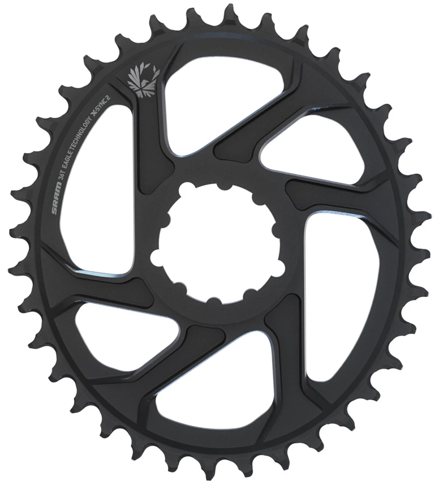 SRAM XX1/X01/GX Plateau Eagle Oval X-Sync™ 2 DM 6mm – Image 3