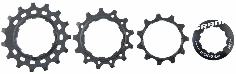 SRAM XG-899 EX1 Jeu De Pignons De Cassette